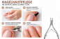 Preview: Nagelhautzange 4 mm – Präzise Hautzange für Maniküre & Pediküre